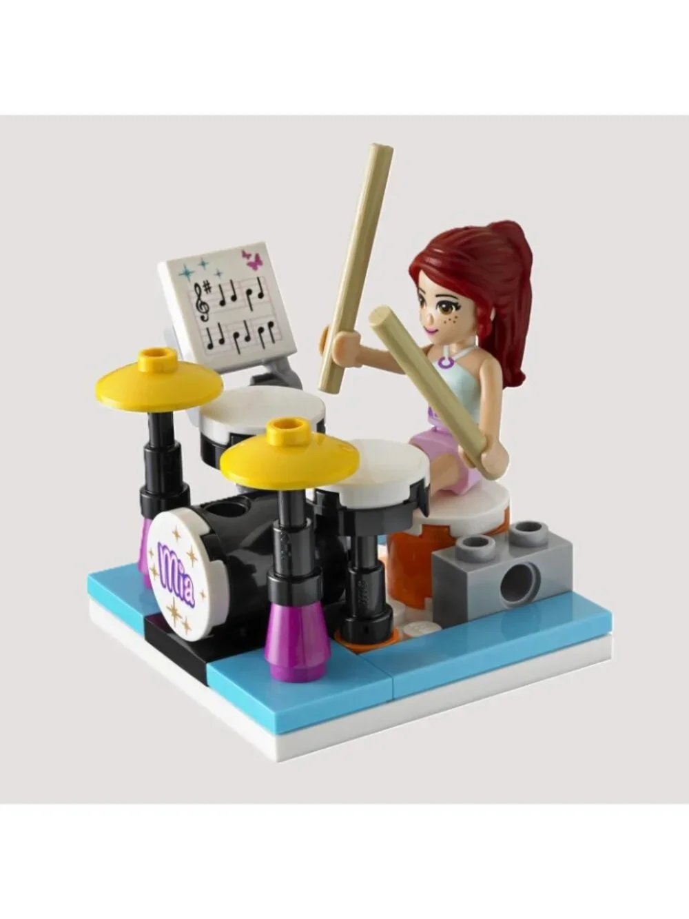 Lego Friends Mia's Bedroom Complete Set 3939 with Instructions but NO Box
